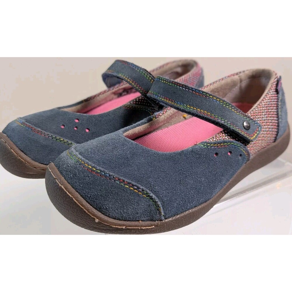 Keen Suede Mary Jane Loafers Women Size US 3 Multicolor Comfort Hook Loop Close